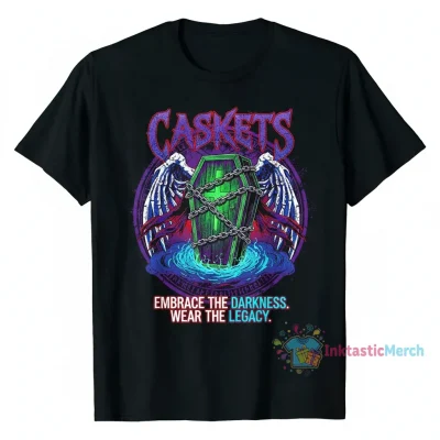 CASKETS MERCH – EMBRACE THE DARKNESS, WEAR THE LEGACY! " Essential T-Shirt