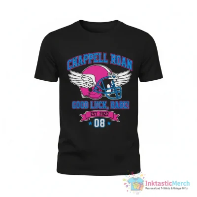 "Chappell Roan Good Luck, Babe! Varsity Football Sports Jersey" Essential T-Shirt for Sale by aestheticqueen - High Quality Printed T-Shirt