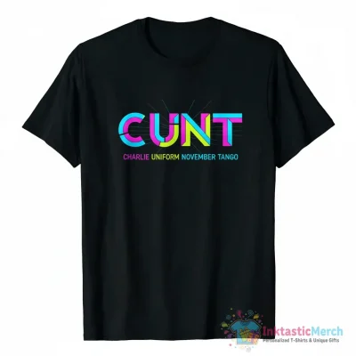 Charlie uniform november tango shirt - High Quality Printed T-Shirt