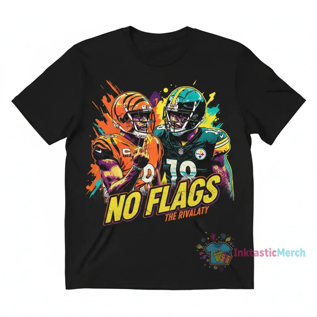 Ja'Marr Chase & Minkah Fitzpatrick Middle Finger T-Shirt 1 Ja'Marr Chase & Minkah Fitzpatrick Middle Finger T-Shirt