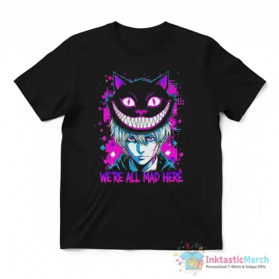 Cheshire cat Chishiya Alice In Borderland pink purple Essential T-Shirt