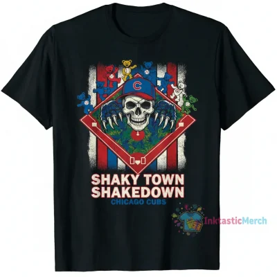 Chicago Cubs Grateful Dead T-Shirt