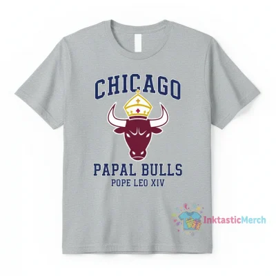 Chicago Papal Bulls Pope Leo XIV Tee