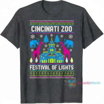 Cincinnati Zoo Festival of Lights Ugly Christmas Sweater