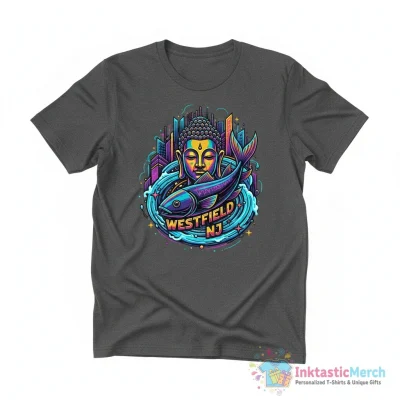 City - Westfield, NJ - Buddha Fish Essential T-Shirt