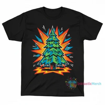 Comic fir tree Essential T-Shirt