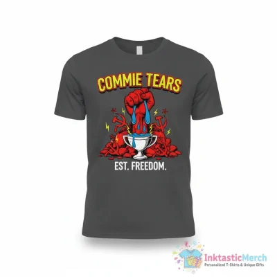 "Commie Tears" Essential T-Shirt for Sale by Trinity98 - High Quality Printed T-Shirt