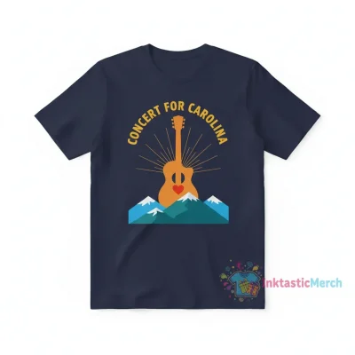 Concert for Carolina Guitar shirt