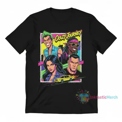 Crazy Taxi Character Tee: Ultimate Durability & Style