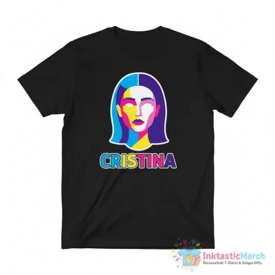"Cristina" Essential T-Shirt by wunderfamily - High Quality Printed T-Shirt