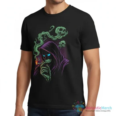 "cursed shadow smoking " Essential T-Shirt for Sale by DynamoDeepblues - High Quality Printed T-Shirt