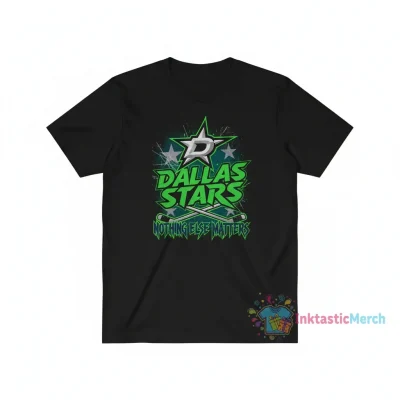 Dallas Stars Hockey Nothing Else Matters Metallica Tee