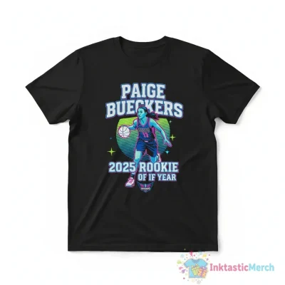 Dallas Wings Paige Buekers 2025 WNBA Rookie of the Year shirt