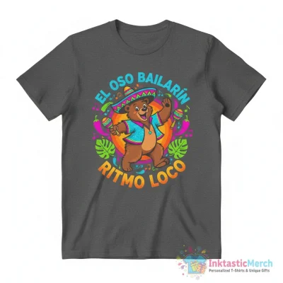 "Dancing bear- Latin style" Essential T-Shirt for Sale by OctopusStudio - High Quality Printed T-Shirt