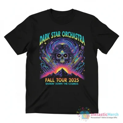 Dark Star Orchestra Fall tour 2025 poster shirt - High Quality Printed T-Shirt