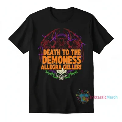 Death to the demoness Allegra Geller!" Essential T-Shirt