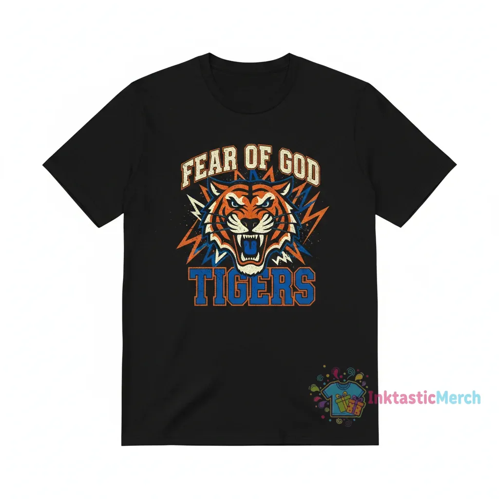 Detroit Tigers Fear of God x MLB 2025 T-Shirt 1 Detroit Tigers Fear of God x MLB 2025 T-Shirt