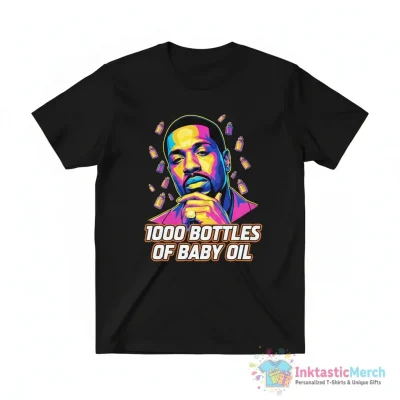Diddy 1000 bottles of baby oil shirt - High Quality Printed T-Shirt