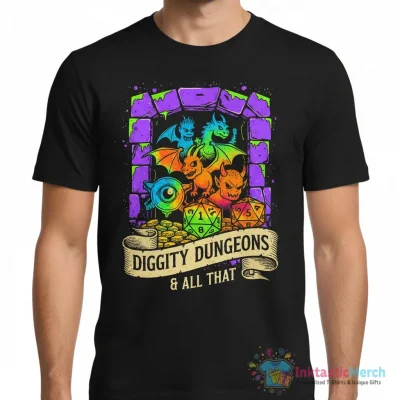Diggity Dungeons And All That Essential T-Shirt