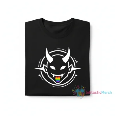 Discreet Pride Demon Essential T-Shirt (White)