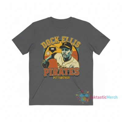 Dock Ellis Pittsburgh Pirates Vintage Baseball Shirt