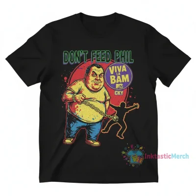 Don't Feed Phil: Viva La Bam MTV Cky Attached At The Hip Tee