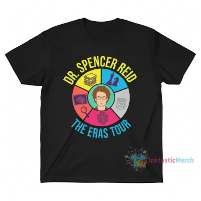Dr. Spencer Reid Criminal Minds Eras Tour Shirt