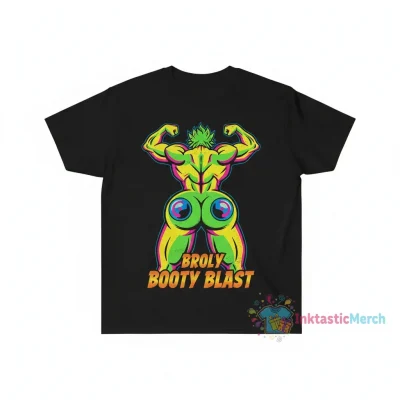 Dragon ball broly ass funny shirt