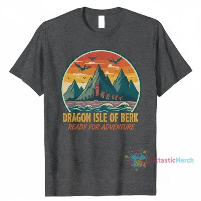 Dragon Isle of Berk Adventure Vintage Tee
