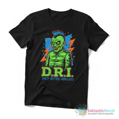 D.R.I. Dirty Rotten Imbeciles logo shirt - High Quality Printed T-Shirt