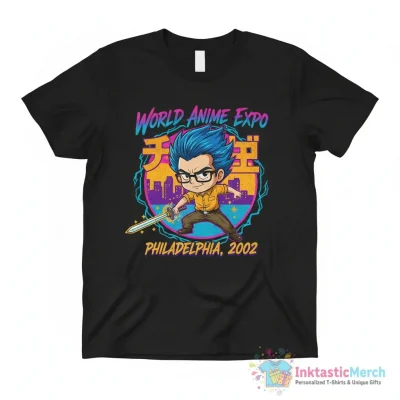 Dwight The Office World Anime Expo Philadelphia 2002 shirt - High Quality Printed T-Shirt