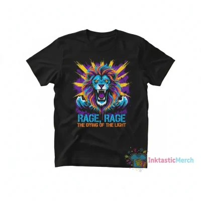 Dylan Thomas Rage Against the Dying of the Light Shirt