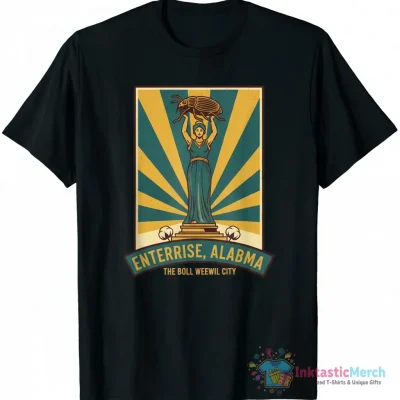 Enterprise Alabama USA Vintage Travel Tourism  Essential T-Shirt