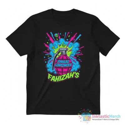 "Fahizah's Pinhead Gunpowder" Essential T-Shirt for Sale by Bottleg - High Quality Printed T-Shirt