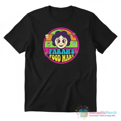 "Farah's Food Mart" Essential T-Shirt for Sale by nwerlandson - High Quality Printed T-Shirt