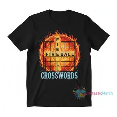 Fireball Crosswords black logo" Essential T-Shirt