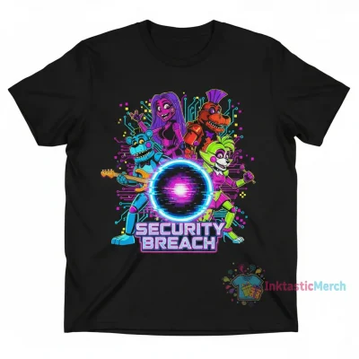 FNAF Security Breach T-Shirt: Durable & Vibrant Fan Merch