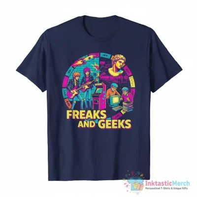 "Freaks and Geeks" Essential T-Shirt for Sale by Skeeballs - High Quality Printed T-Shirt