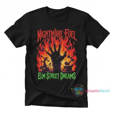 Freddy Krueger Nightmare On Elm Street Horror Halloween Shirt