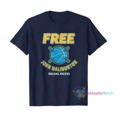 Free John Haliburton Father of Tyrese Haliburton Indiana Pacers T-Shirt