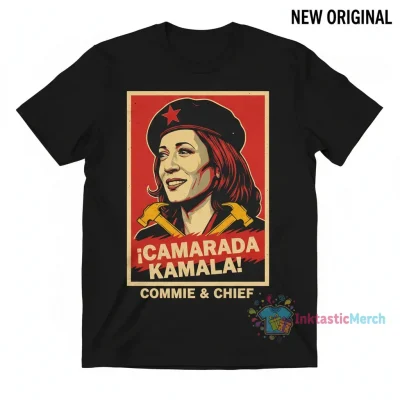 Funny Comrade Kamala Harris Communist Meme Che Guevara Commie" Essential T-Shirt