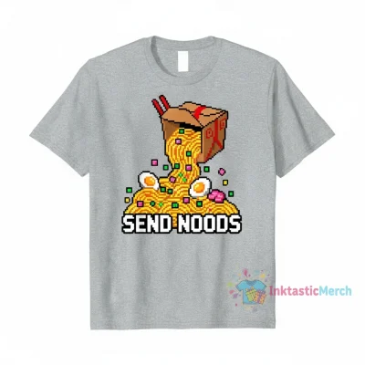 Funny Trend Humor product - Send Noods Meaning Send Nudes Tee" Essential T-Shirt