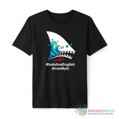 "Gawr Gura Black - Hololive #hololiveEnglish #holoMyth" Essential T-Shirt for Sale by JR-Art - High Quality Printed T-Shirt