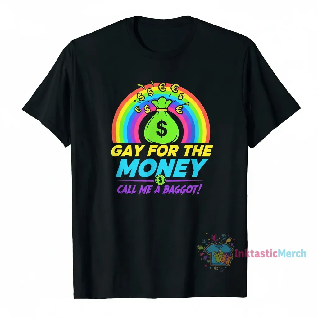 Gay for the Money Call Me a Baggot Shirt 1 Gay for the Money Call Me a Baggot Shirt