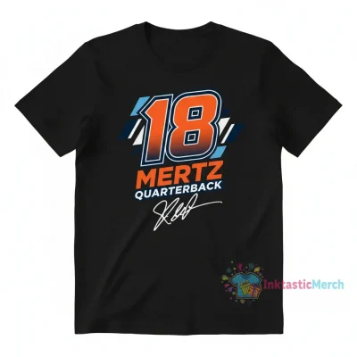 Graham Mertz 18 Houston Texans Quarterback Autographed Shirt