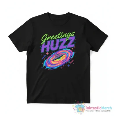 "Greetings Huzz - Gen z design" Essential T-Shirt for Sale by kjp-design - High Quality Printed T-Shirt