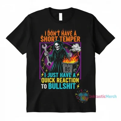 Grim Reaper: Quick Reaction to Bullshit Shirt