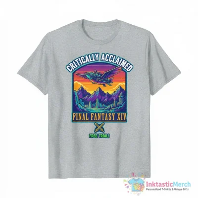 "Have you heard of the critically aclaimed mmorpg final fantasy xiv?" Essential T-Shirt for Sale by thegoddamnqueen - High Quality Printed T-Shirt