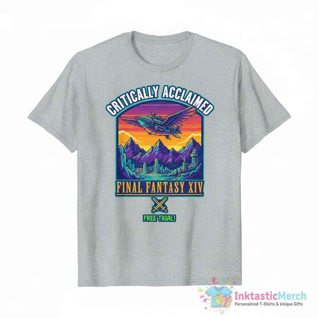 Have you heard of the critically aclaimed mmorpg final fantasy xiv? T-Shirt for Sale 1 "Have you heard of the critically aclaimed mmorpg final fantasy xiv?" Essential T-Shirt for Sale by thegoddamnqueen - High Quality Printed T-Shirt