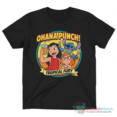 Hawaiian Punch Parody Lilo & Myrtle Cartoon shirt - High Quality Printed T-Shirt